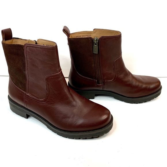 Vionic Brynn Waterproof Leather Ankle Boots - Picture 3 of 8